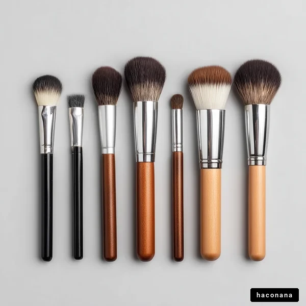 メイクブラシのセット