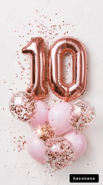 バルーンで祝う特別な日