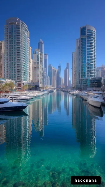 ダウンタウンの美しい港