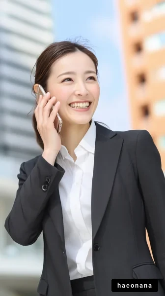 ビジネスシーンの女性