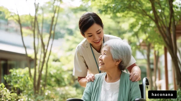 高齢者を支える看護師