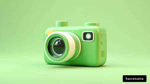 カラフルなカメラ