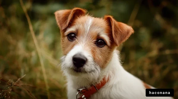 かわいい犬のポートレート