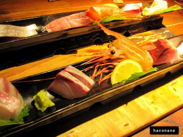 新鮮な寿司の盛り合わせ