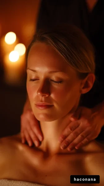 リラックスしたスパのひととき