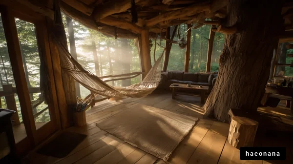 森の中の静かな空間