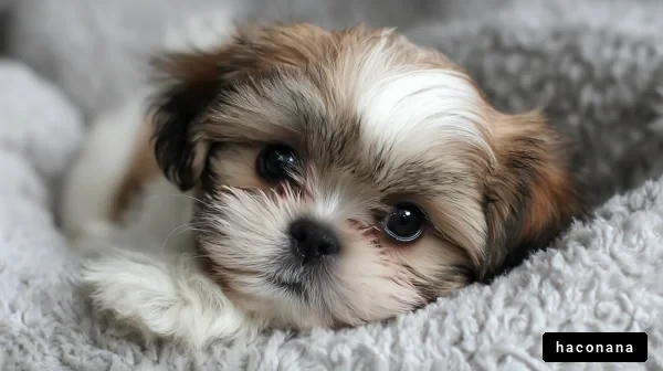 シーズーの子犬