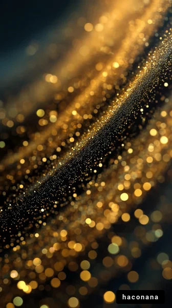 きらめくゴールドの背景