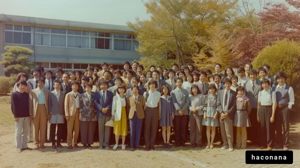 集団写真の思い出