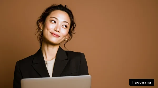 ビジネスシーンでの微笑み