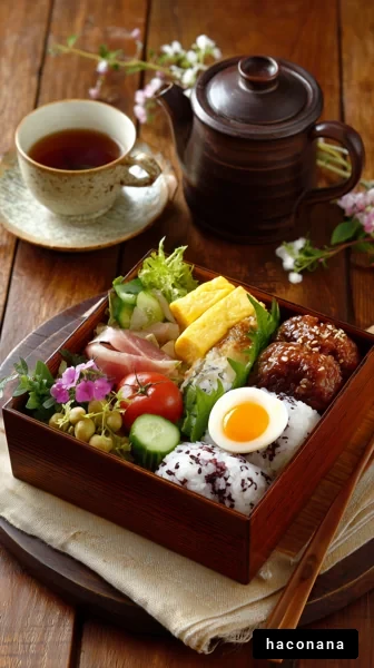 色とりどりの和食弁当