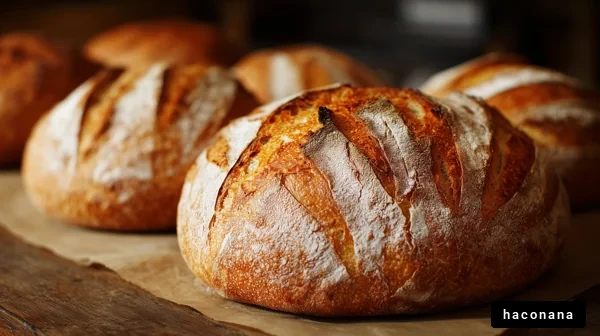 焼き立てのパン