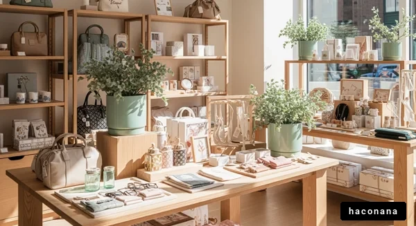 おしゃれな雑貨店の風景