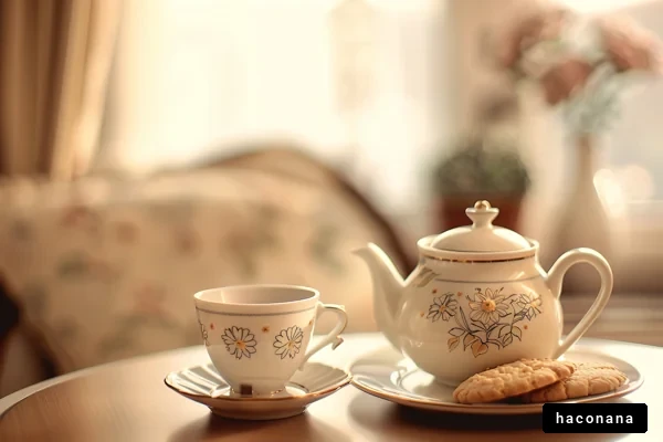 ティータイムのほっと一息