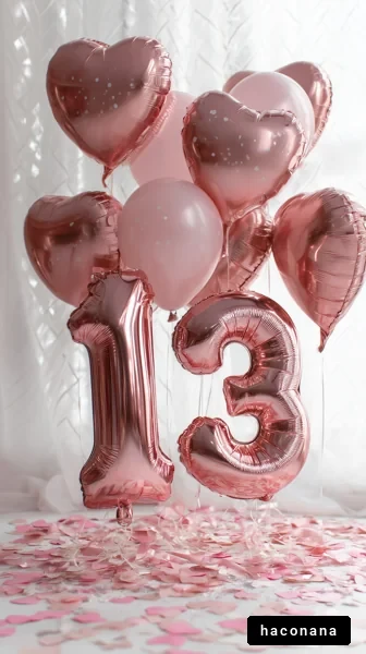 バースデーパーティーの装飾