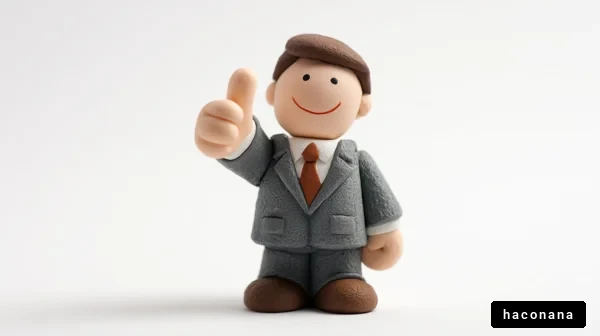 ビジネスマンのフィギュア