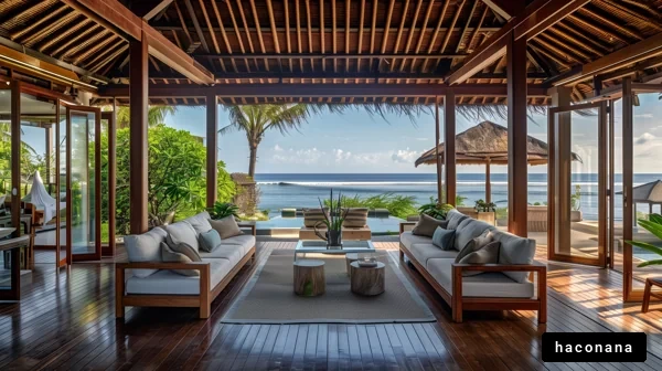 海を望むリラックス空間