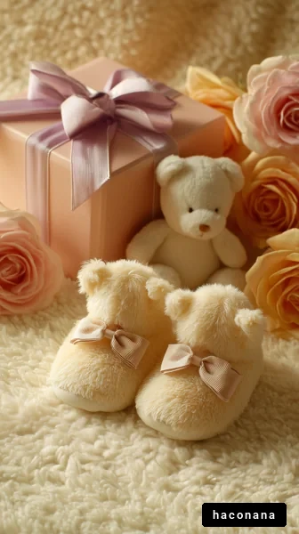 可愛いベビーシューズとギフト