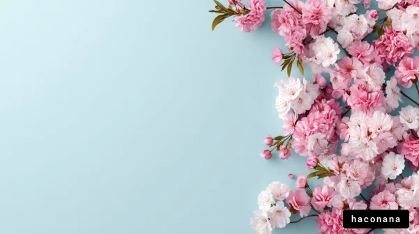 春の花々のアレンジメント