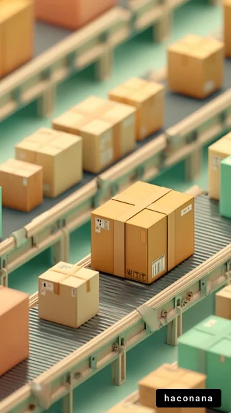 物流センターの様子