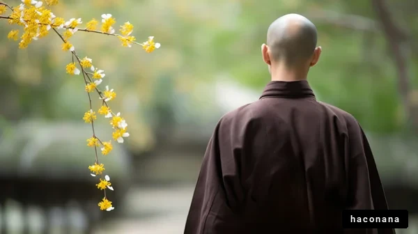 静寂の中の修行者