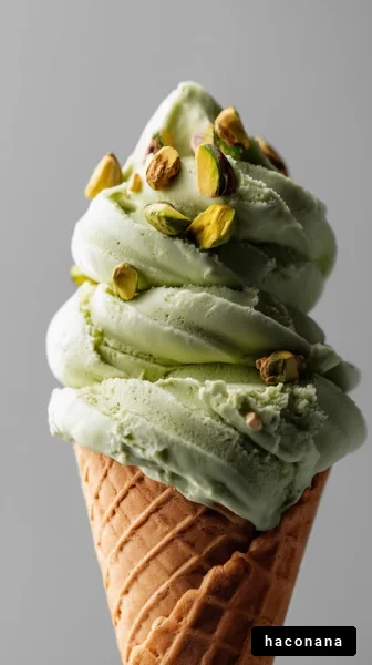 ピスタチオアイスクリーム
