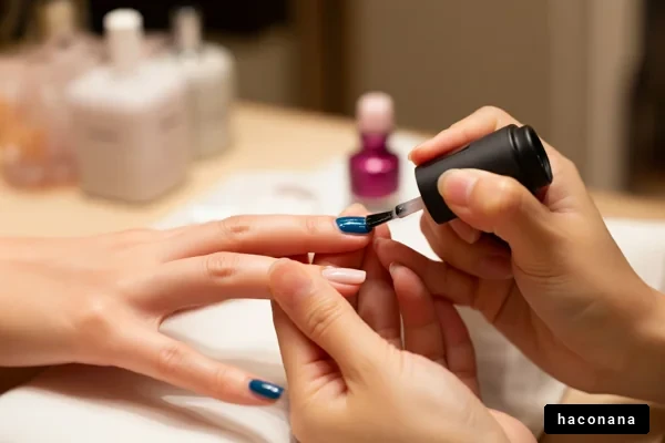 ネイルケアの美しい瞬間