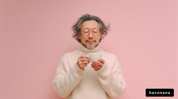 リラックスした男性の肖像