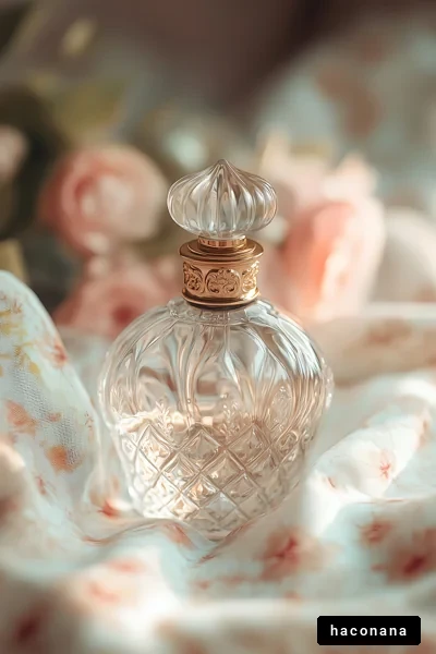 美しい香水瓶の写真