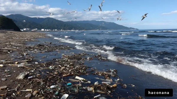 海岸のゴミ問題