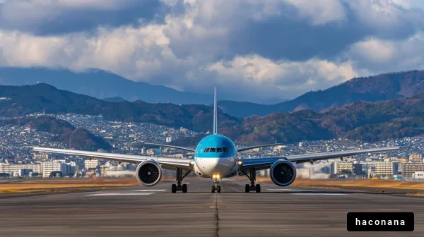空港で待機する航空機