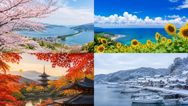 日本の四季の風景コレクション