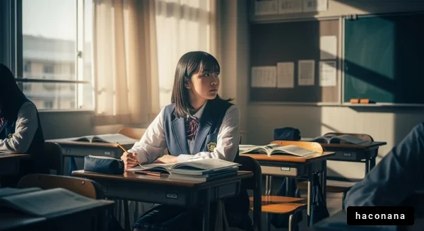 教室での静かな思索