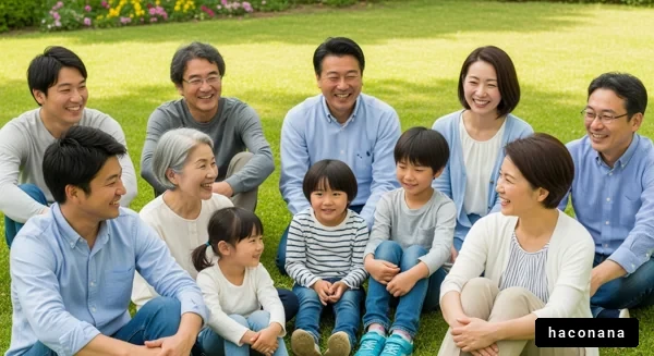家族の笑顔と団欒