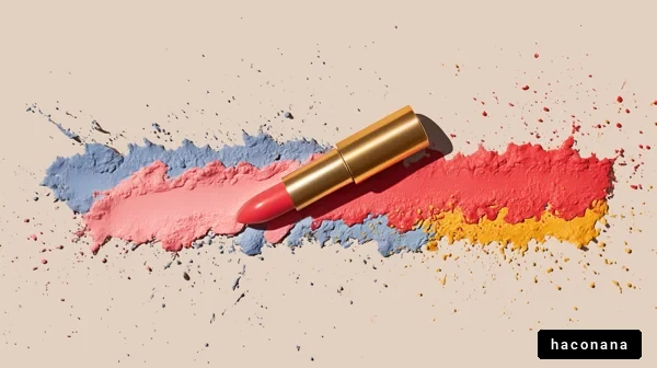 リップスティックのアート