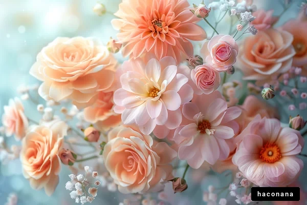 美しい花のアレンジメント