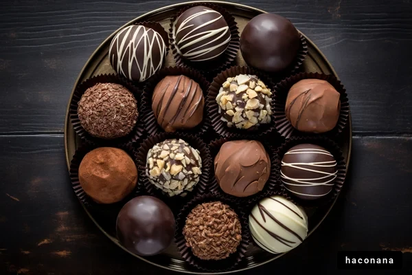 種類豊富なチョコレート