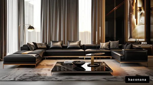 モダンなリビングルーム