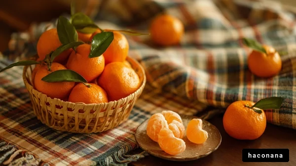 美味しいみかんの盛り付け