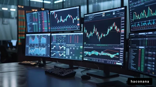 デジタルトレード画面の作業風景