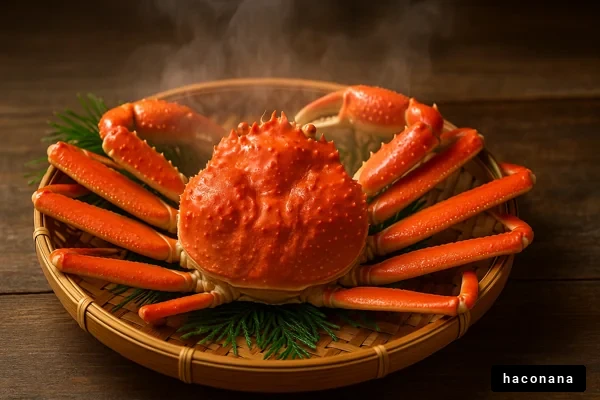 蒸し蟹の美味しさ