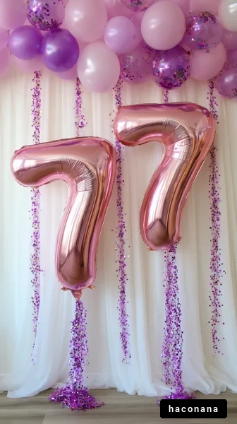 パーティーの華やかな装飾