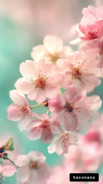 桜の花の美しい景色