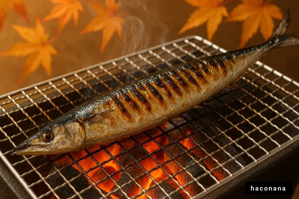 秋の香ばしい焼き魚