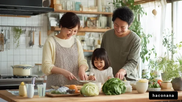 家族で楽しむ料理の時間