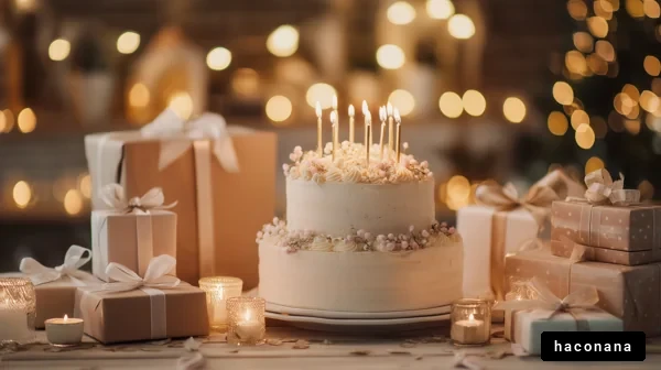 おしゃれな誕生日パーティー