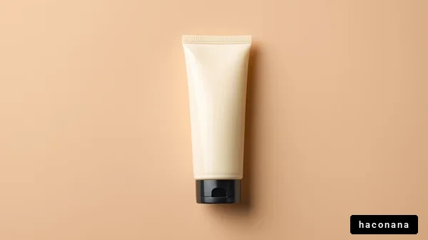 シンプルな化粧品パッケージ