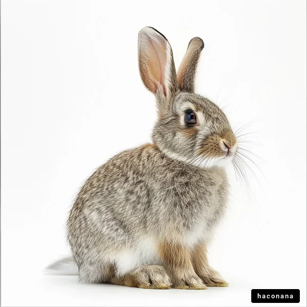 かわいいウサギのポートレート