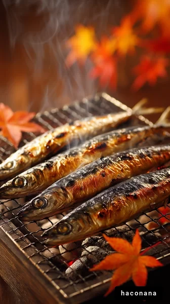 秋の味覚、焼き魚