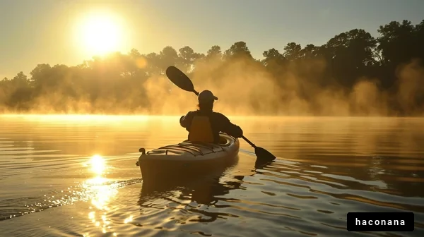 朝のカヤック体験